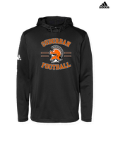 York Suburban HS Football Curve - Mens Adidas Hoodie