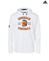 York Suburban HS Football Curve - Mens Adidas Hoodie