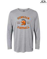 York Suburban HS Football Curve - Mens Oakley Longsleeve