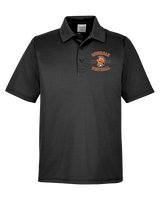 York Suburban HS Football Curve - Mens Polo