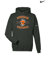 York Suburban HS Football Curve - Nike Club Fleece Hoodie