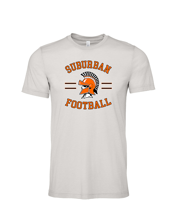 York Suburban HS Football Curve - Tri-Blend Shirt