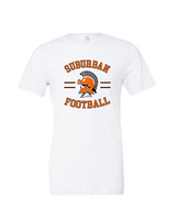 York Suburban HS Football Curve - Tri-Blend Shirt