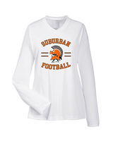 York Suburban HS Football Curve - Womens Performance Longsleeve