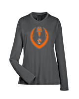 York Suburban HS Football Full Football - Womens Performance Longsleeve