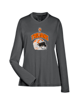 York Suburban HS Football Helmet - Womens Performance Longsleeve