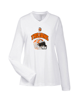 York Suburban HS Football Helmet - Womens Performance Longsleeve