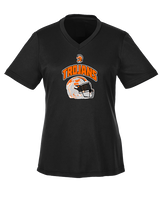 York Suburban HS Football Helmet - Womens Performance Shirt
