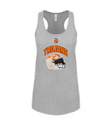 York Suburban HS Football Helmet - Womens Tank Top