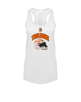 York Suburban HS Football Helmet - Womens Tank Top