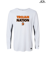 York Suburban HS Football Nation - Mens Oakley Longsleeve