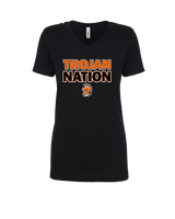 York Suburban HS Football Nation - Womens Vneck