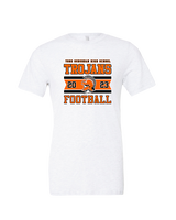 York Suburban HS Football Stamp - Tri-Blend Shirt