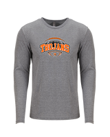 York Suburban HS Football Toss - Tri-Blend Long Sleeve
