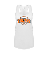 York Suburban HS Football Toss - Womens Tank Top