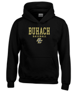 Buhach HS Baseball Block - Youth Hoodie