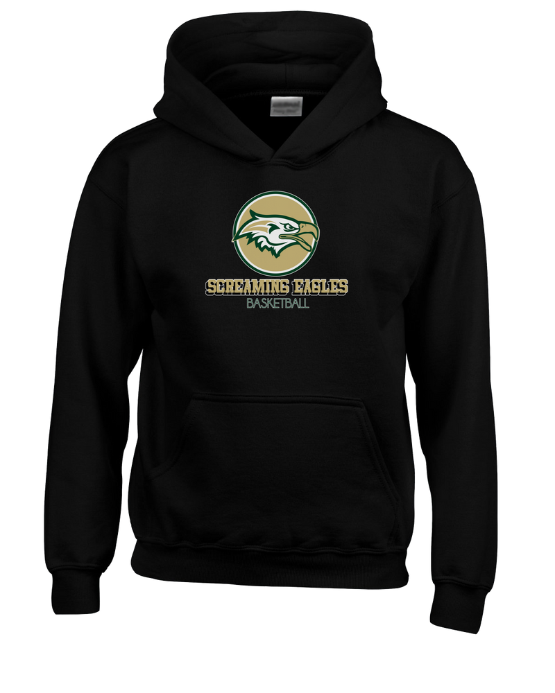 Chequamegon HS Boys Basketball Shadow - Youth Hoodie