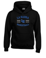 La Habra HS Basketball Curve - Youth Hoodie