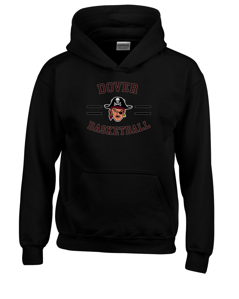 Dover HS Boys Basketball Curved - Youth Hoodie