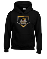 John F. Kennedy HS Baseball Plate - Youth Hoodie