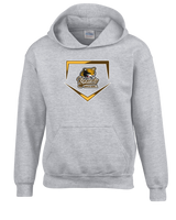 John F. Kennedy HS Baseball Plate - Youth Hoodie