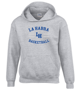La Habra HS Basketball Curve - Youth Hoodie