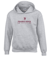 Prairie Ridge HS Wrestling Stacked - Youth Hoodie