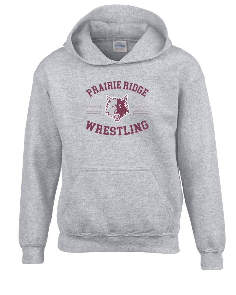 Prairie Ridge HS Wrestling Curve - Youth Hoodie