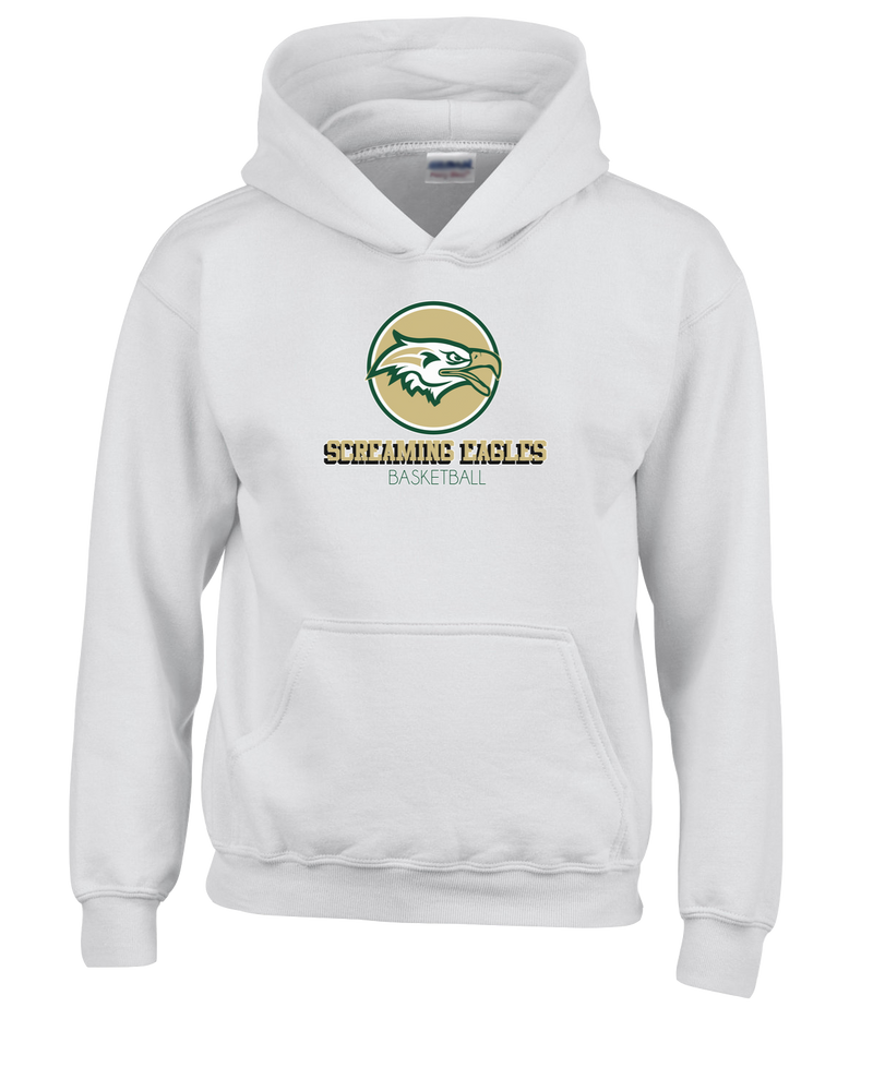 Chequamegon HS Boys Basketball Shadow - Youth Hoodie