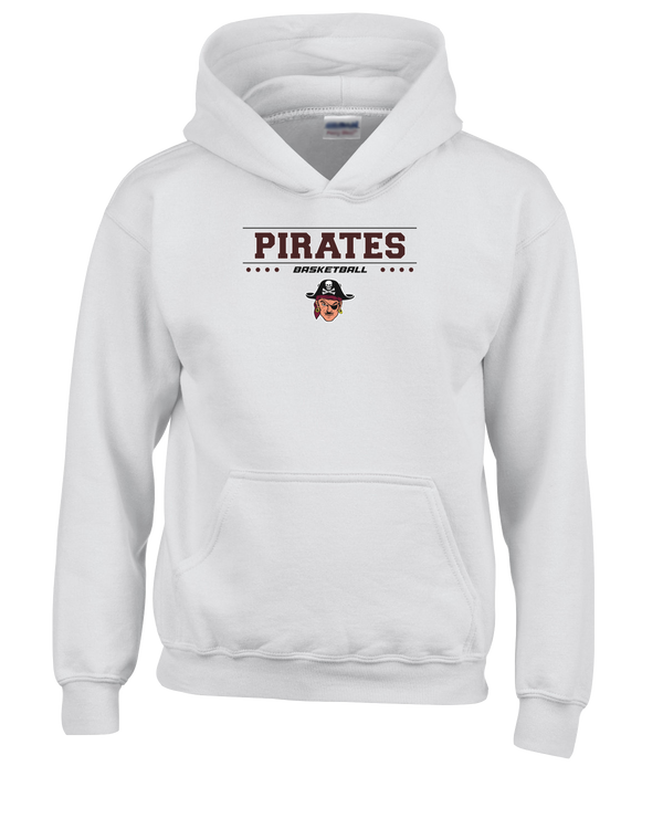 Dover HS Boys Basketball Border - Youth Hoodie
