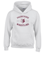 Prairie Ridge HS Wrestling Curve - Youth Hoodie