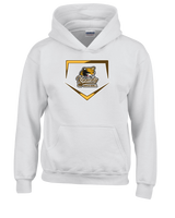 John F. Kennedy HS Baseball Plate - Youth Hoodie