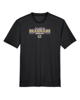 Okeechobee HS Girls Basketball Border - Youth Performance T-Shirt