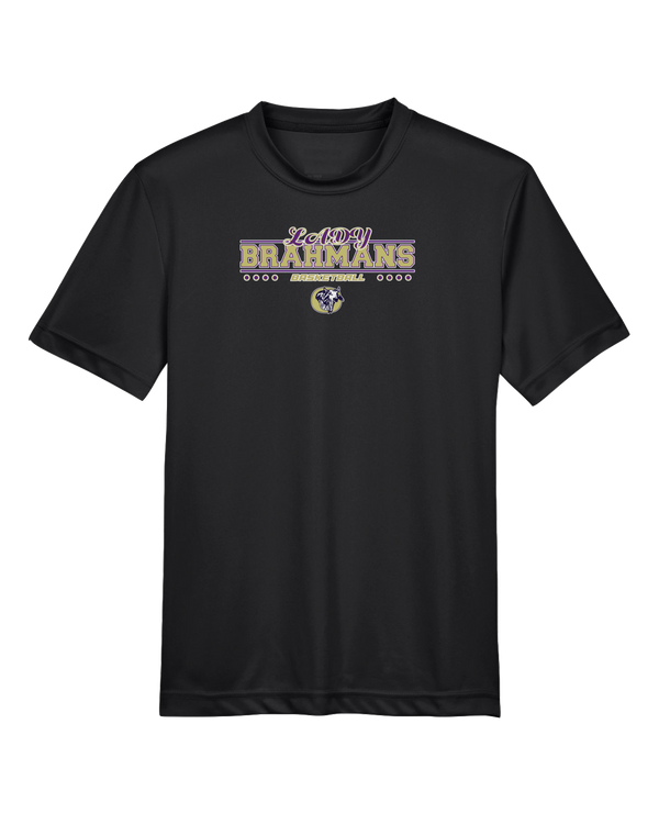 Okeechobee HS Girls Basketball Border - Youth Performance T-Shirt