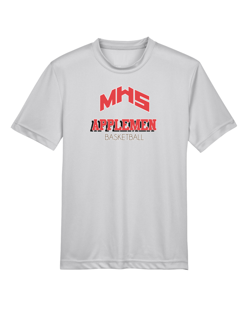 Musselman HS  Basketball Shadow - Youth Performance T-Shirt