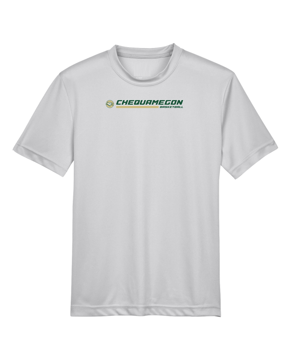 Chequamegon HS Boys Basketball Switch - Youth Performance T-Shirt