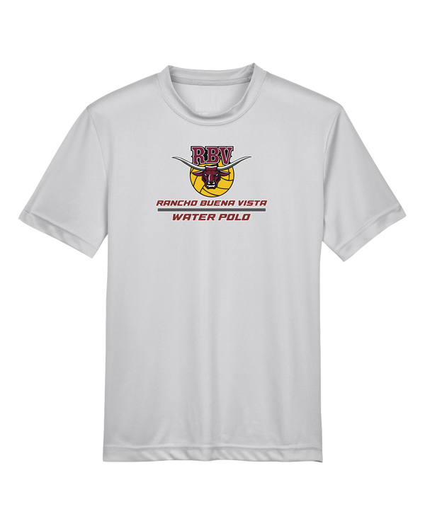 Rancho Buena Vista HS Water Polo Split - Youth Performance T-Shirt