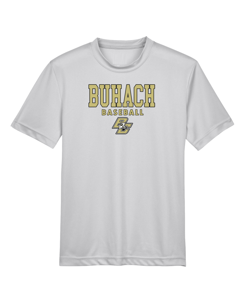 Buhach HS Baseball Block - Youth Performance T-Shirt