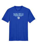 Dana HIlls HS Girls Basketball Block - Youth Performance T-Shirt