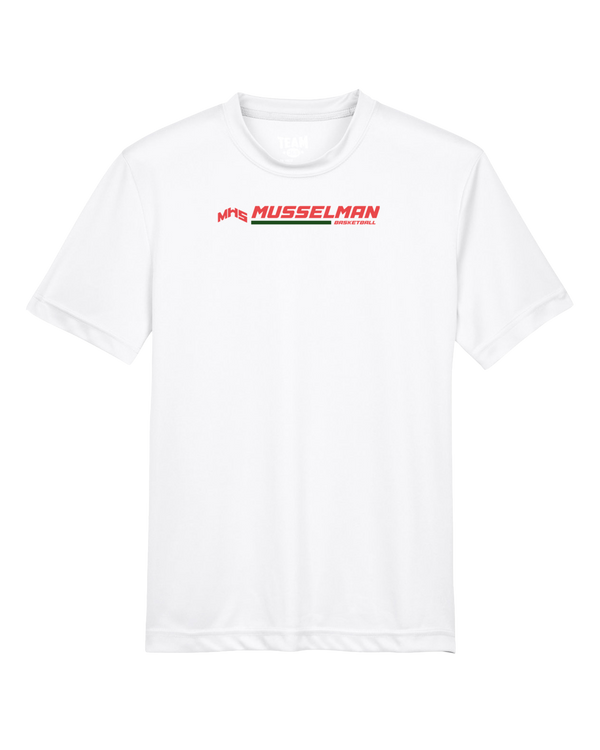 Musselman HS  Basketball Switch - Youth Performance T-Shirt