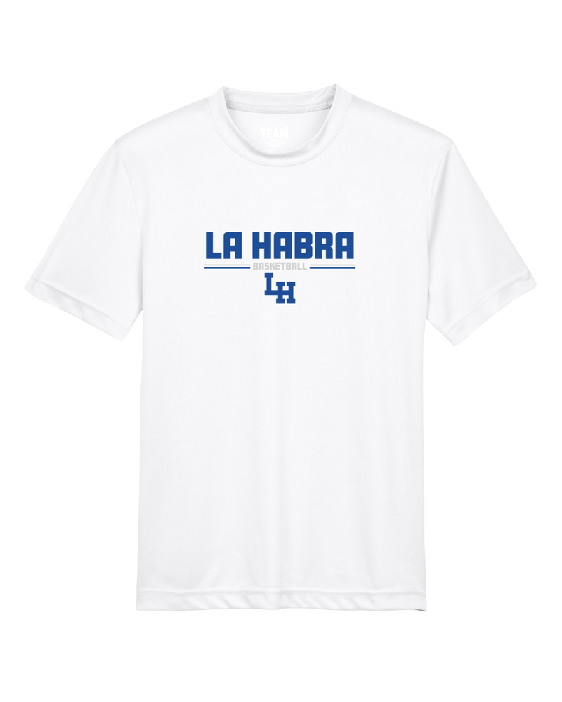La Habra HS Basketball Keen - Youth Performance T-Shirt