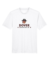Dover HS Boys Basketball Stacked - Youth Performance T-Shirt