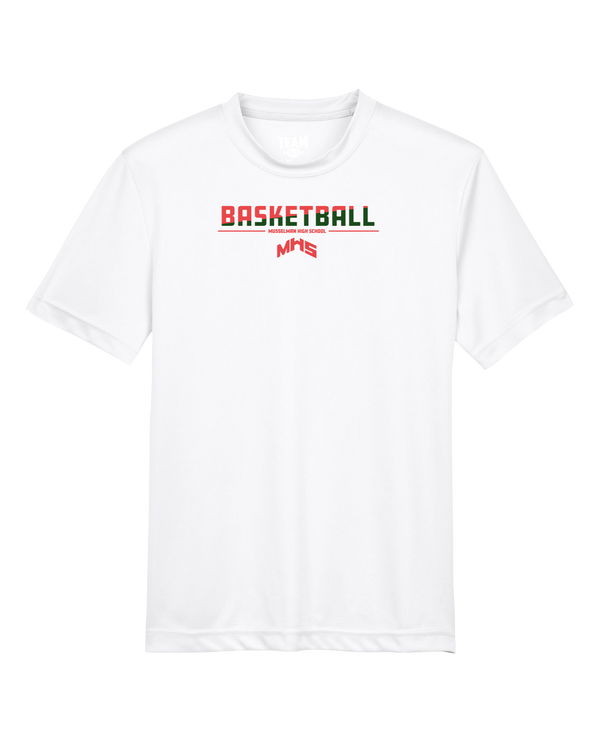 Musselman HS  Basketball Cut - Youth Performance T-Shirt