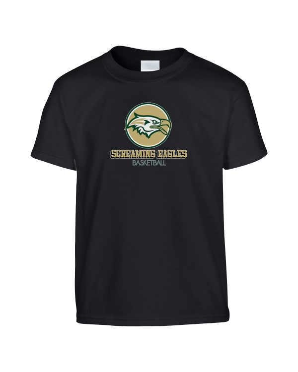 Chequamegon HS Boys Basketball Shadow - Youth T-Shirt