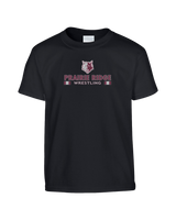 Prairie Ridge HS Wrestling Stacked - Youth T-Shirt