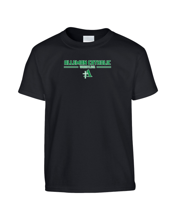 Alleman Catholic HS Wrestling Keen - Youth T-Shirt