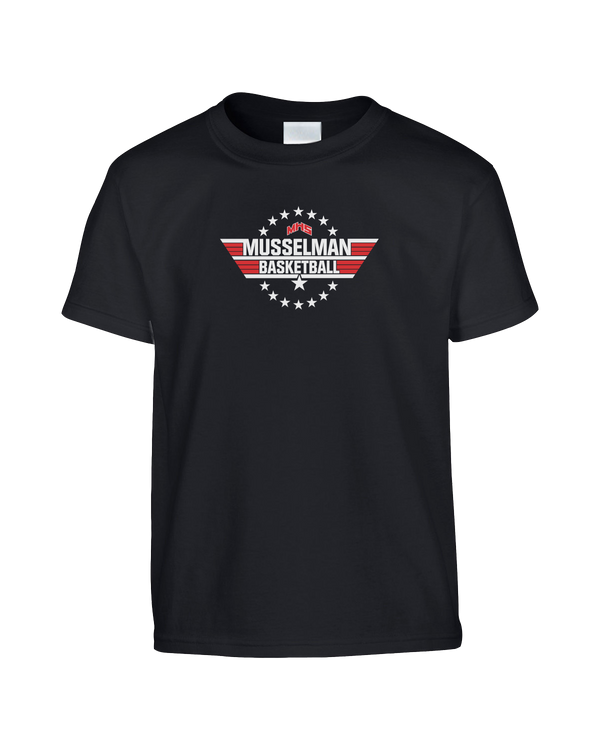 Musselman HS  Basketball Top Gun - Youth T-Shirt