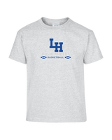 La Habra HS Basketball Stacked - Youth T-Shirt