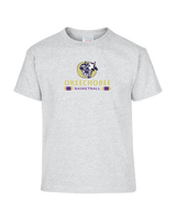Okeechobee HS Girls Basketball Stacked - Youth T-Shirt