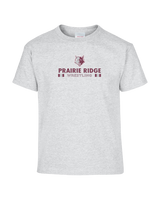 Prairie Ridge HS Wrestling Stacked - Youth T-Shirt